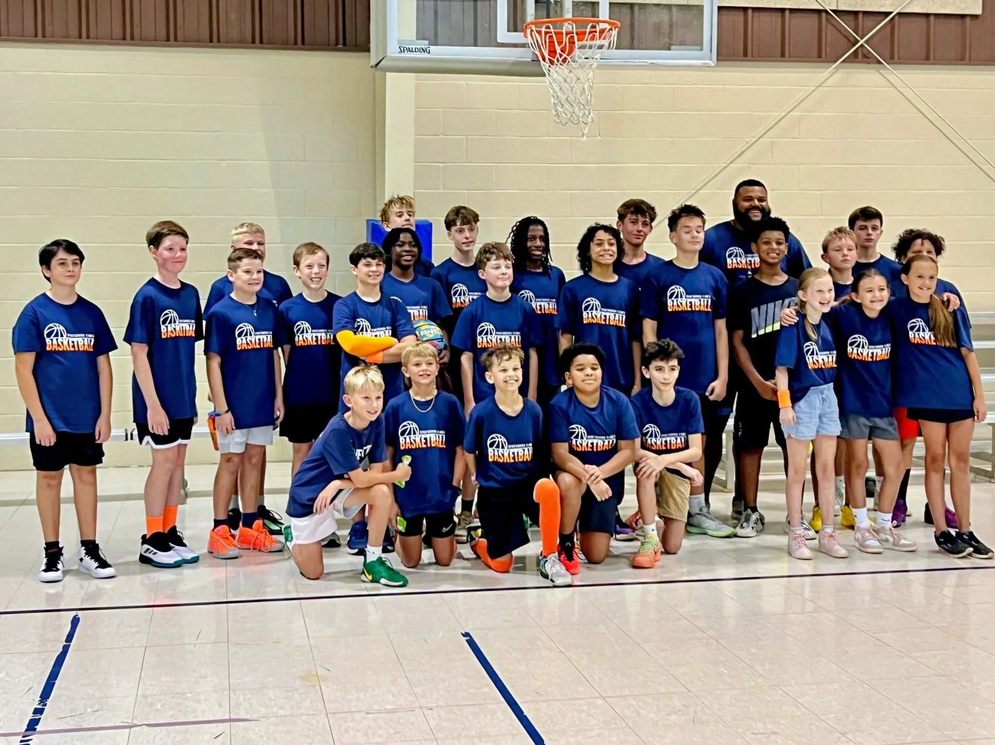 Middle School Basketball Camp Brings Out More Than 30 Athletes