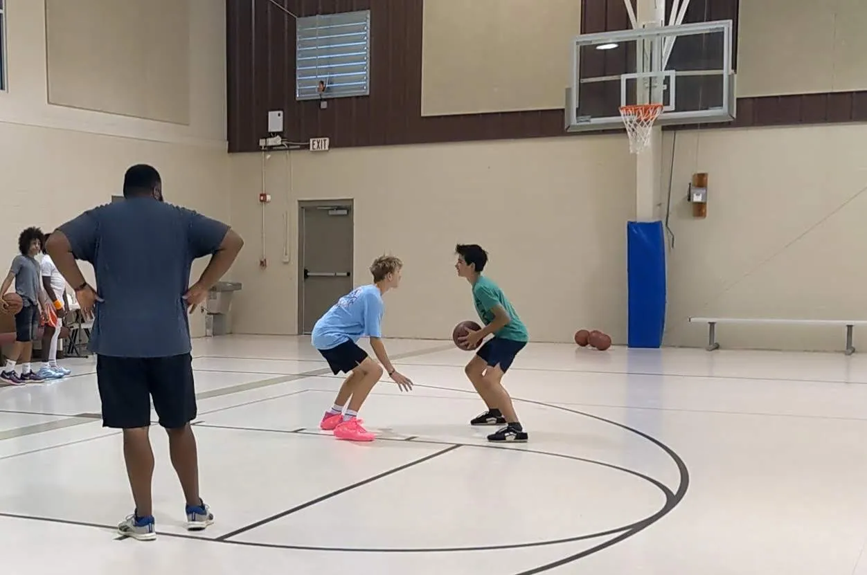 High School Basketball Camp Brings Together Flames Athletes